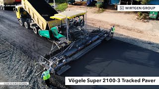 Vögele Super 2100-3 Tracked Paver