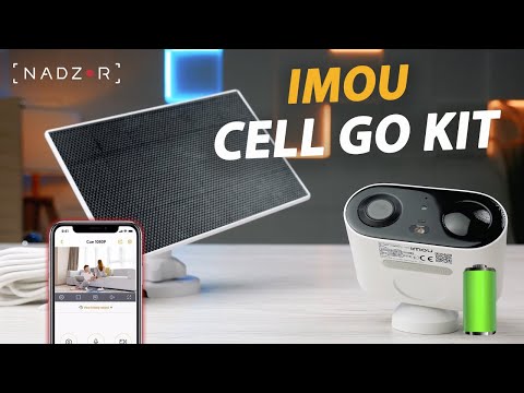 Камера IMOU Cell Go Kit (5000 мАч): Полностью автономная, Солнечная батарея, Wi-Fi, AI-выявление - фото 1 - id-p2338705505
