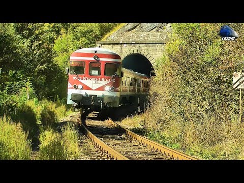 VT624 & VT614 Diesel Triebwagen DMUs in Defileul Crisului Repede Canyon   26 September 2018