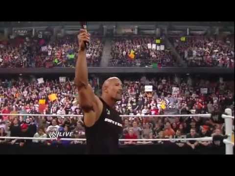 WWE The Rock Concert feat. ''We will rock you''