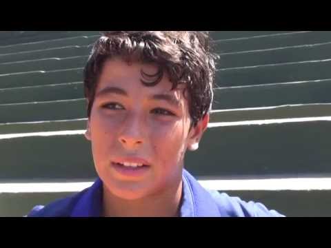 HAMZA EL AMINE champion des 12 ans 2016