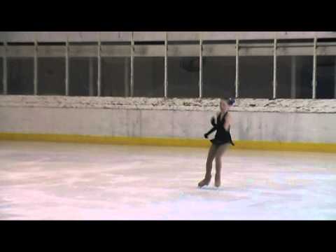 LENKOVA Karyna Springs B girls KAUNAS ICE SPRING CUP 2012