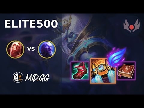 MID.GG: [ elite500 ] Vladimir MID vs Ryze | EUW GRANDMASTER | LOL Season 2025