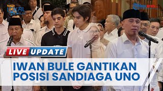 Saat Sandiaga Out Iwan Bule In, Langsung Dilantik Prabowo Jadi Wakil Ketua Dewan Pembina Gerindra