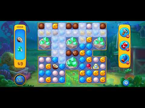 Fishdom level 10254 no boosters フィッシュダム ノーマル