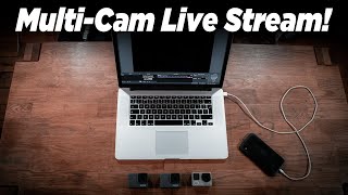 How to setup a Multi Camera Live Stream! Professional Multi Camera Setup Facebook and Youtube Live!