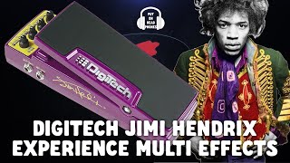 Video thumbnail for DIGITECH JIMI HENDRIX EXPERIENCE MULTI EFFECTS by The Pedal Picassos