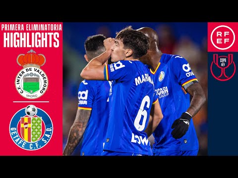 Resumen #CopaDelReyMAPFRE | CF Inter Valdemoro 0-11 Getafe CF | Primera Eliminatoria | T. 2025/26
