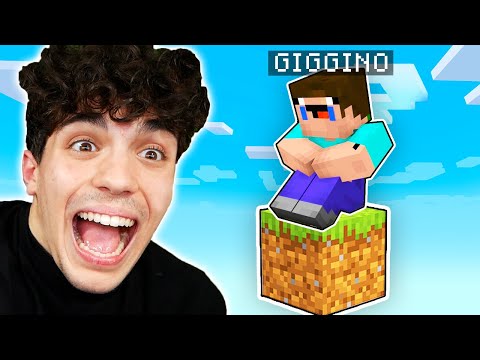 HO INTRAPPOLATO IL MIO AMICO NABBO SU UN SOLO BLOCCO su MINECRAFT ITA!