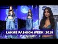 Malavika Mohanan Ramp Walk In Lakme Fashion Week 2019
