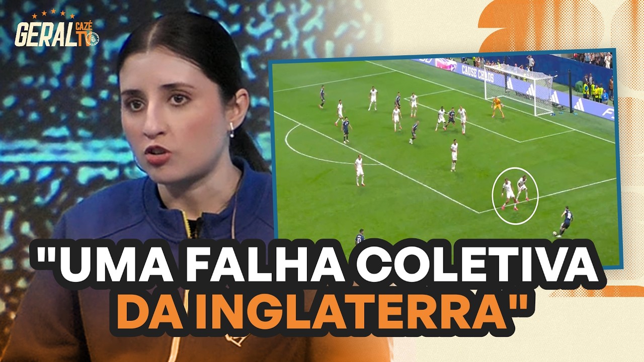 ONDE A INGLATERRA ERROU NOS GOLS DA ARGENTINA? AMANDINHA EXPLICA! | GERAL CAZÉTV