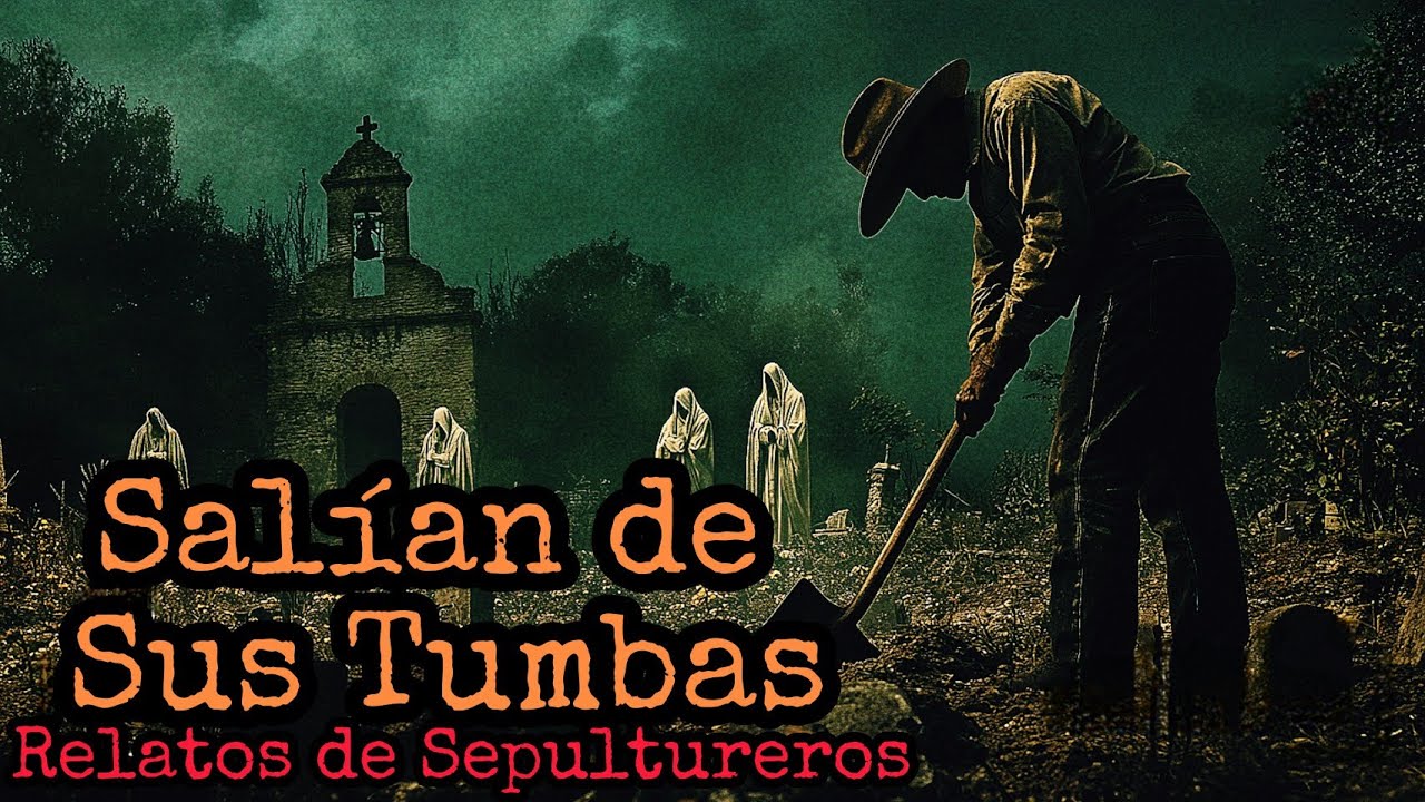 SOY SEPULTURERO & TAL VEZ NO ME CREAN, PERO LES CUENTO CUANDO VI UNOS ESPECTROS SALIR DE LAS TUMBAS