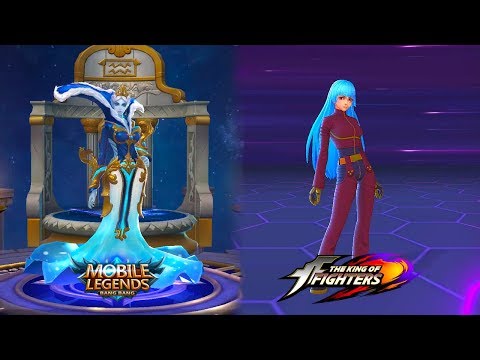 Aurora Kula Diamond Snk KoF Skin VS Aquarius Zodiac Skin Mobile Legends