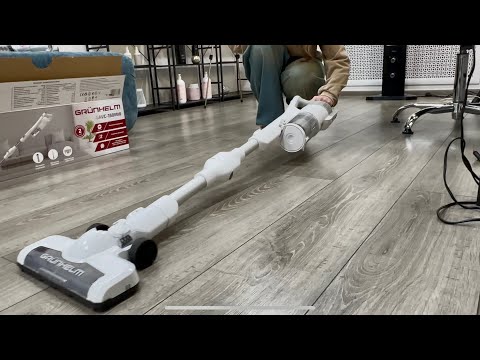 Нова модель акумуляторного пилососа Grunhelm GAVC 150 MW