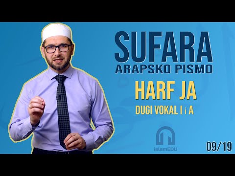 SUFARA: HARF JA (DUGI VOKAL I i A)