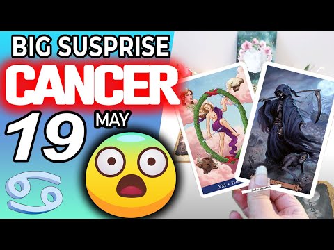 Cancer ♋ 😨 BIG SUSPRISE 😨 Horoscope for Today MAY 19 2022♋Cancer tarot may 19 2022