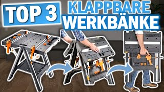 KLAPPBARE WERKBÄNKE: Die 3 Besten Modelle 2025!