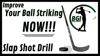 Improve Your Ball Striking NOW! - The Slap Shot Drill