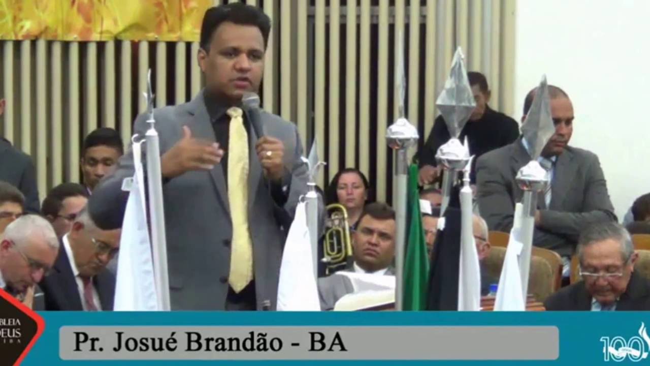 Pr. Josué  Brandão. A  Plenitude do Espirito,  18ª EBO Em João Pessoa