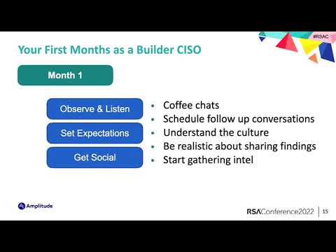Open for Business: How to Build a Security Program as the First CISO