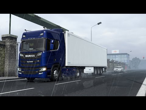 ETS2 1.40 - SCANIA R520 V8 - Trip: Magdeburg - Frankfurt am Main