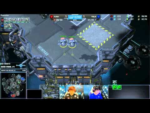 Cantonese / 旁述 Flash vs. Taeja (TvT) - IEM Toronto 2014 - Semifinals