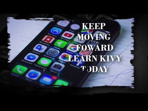 Crash course Kivy: enroll now