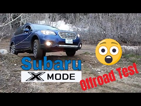 Subaru X-Mode Offroad Test