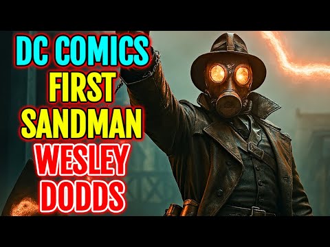 Untold Story Of The First Sandman From DC Comics - Wesley Dodds Origins