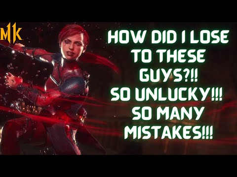 MK11 Ultimate: I Am Definitely The Most Unlucky MK Player Ever.  So Many Mistakes...WTF!!!