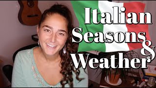 Italian Vocabulary & Phrases For WEATHER