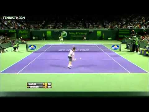 2011 Miami - Nadal-Federer SF Highlights