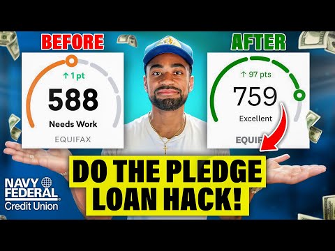 How to Correctly Use a Navy Federal Pledge Loan to BOOST Your Credit Score Fast!