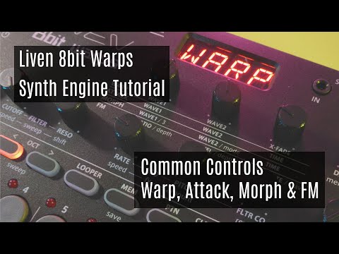 How to Use the Sonicware Liven 8bit Warps Synth Engines