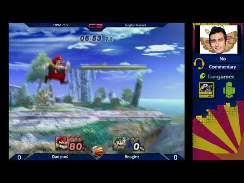 CZPM 75.5: Dadpool (Wario) vs ilovebagels (Luigi)