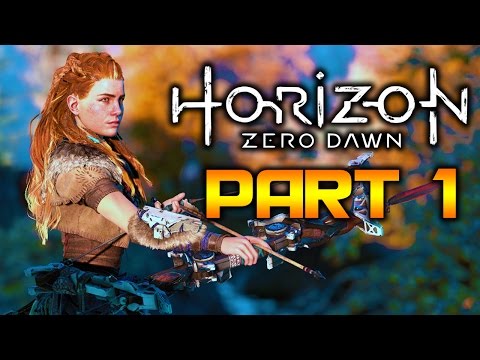 Horizon Zero Dawn Walkthrough Part 1 - A Gift From The Past |  PS4 Pro Gameplay