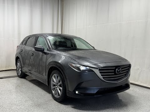 2021 Mazda CX-9 GS-L AWD in Gray for sale at Park Mazda in Sherwood Park, AB
