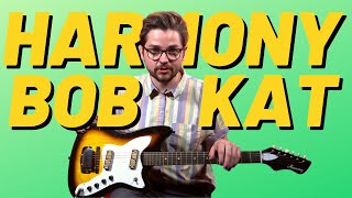 Video thumbnail for 1960s Harmony BobKat | These Gold Foil Pickups SING | Old School Cool | by Uhlik Music