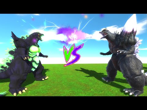 SUPERGODZILLA vs SPACEGODZILLA - Animal Revolt Battle Simulator