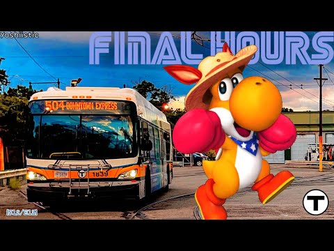 Final Hours at Newton | Yoshi's Ride Series {S12-E13} - Riding the 504 🚌 - {MBTA}