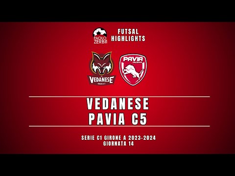 [HIGHLIGHTS] Serie C1 Futsal Girone A 23/24 - Vedanese - Pavia C5