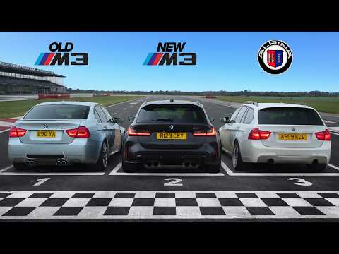 New BMW M3 vs Old M3 vs Tuned Diesel: Track Battle