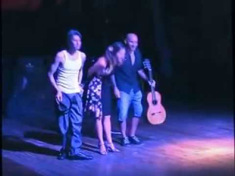 Mario Rizzo, Claire Rufenacht y Pedro Ratto, milonga El llorón