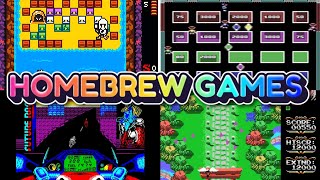 Homebrew Games - Commodore 64,Gameboy Color,MSX,ZX-Spectrum