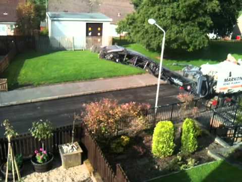 New Road in Tay st Coatbridge.MOV