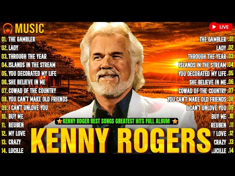 Best Of Kenny Rogers Nonstop Playlist 🤠 Kenny Rogers Greatest Hits 2026 🌾 You And I, Lady,...