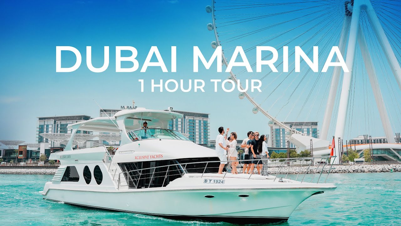 Discover the highlights of Dubai Marina Yacht Tour.
