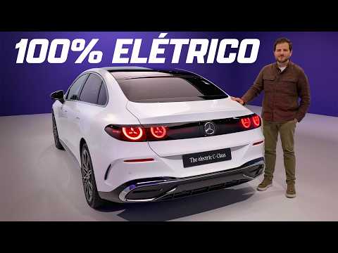 MERCEDES VOLTOU A MUDAR TUDO. Novo Classe C agora é ELÉTRICO