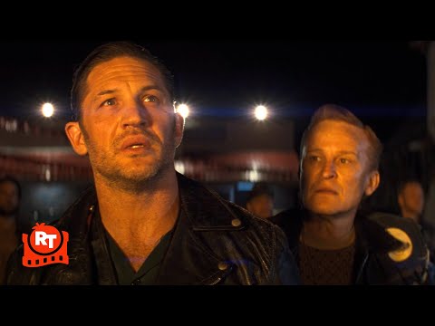 The Bikeriders (2024) - Tom Hardy Burns the Bar Down Scene | Movieclips