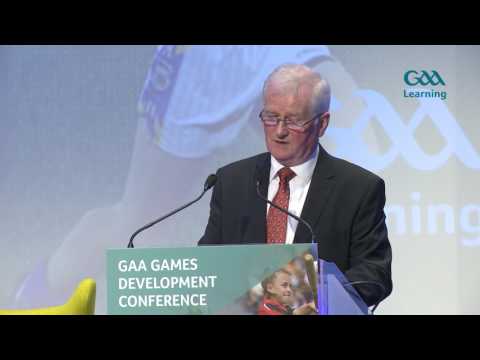 GAA National Games Development Conference 2017 - Frank Burke Opening Address